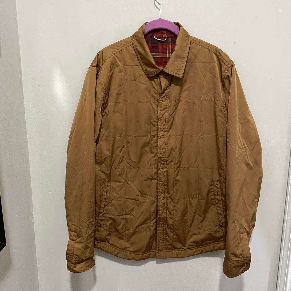 UnionBay UB Tech Reversible Performance Flannel Shacket Lined Men's Size Small - Picture 7 of 12
